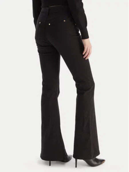 Gaudi Jeans hlače Flare Fit črna