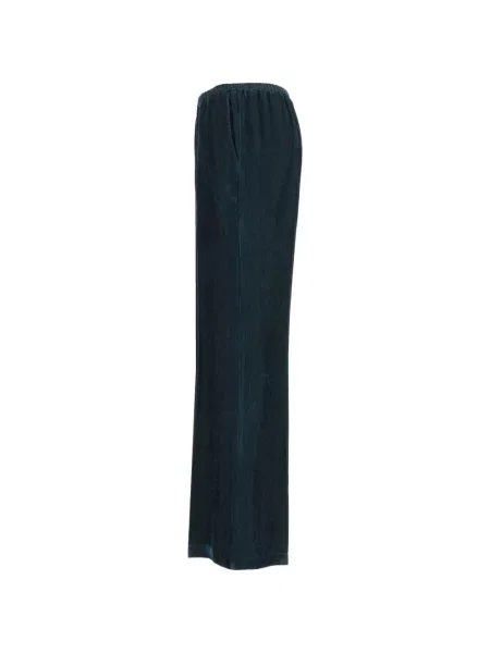 Pantaloni Forte_forte de catifea verde