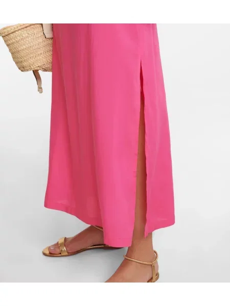 Rochie maxi Heidi Klein de costum roz