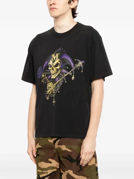 Tricou Melt cu imagine negru