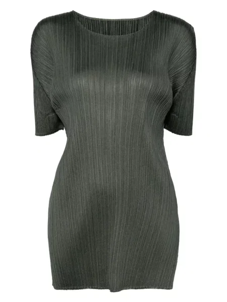 Top Pleats Please Issey Miyake plisat verde