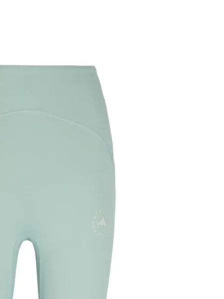 Raštuotos leginsai Adidas By Stella Mccartney žalia