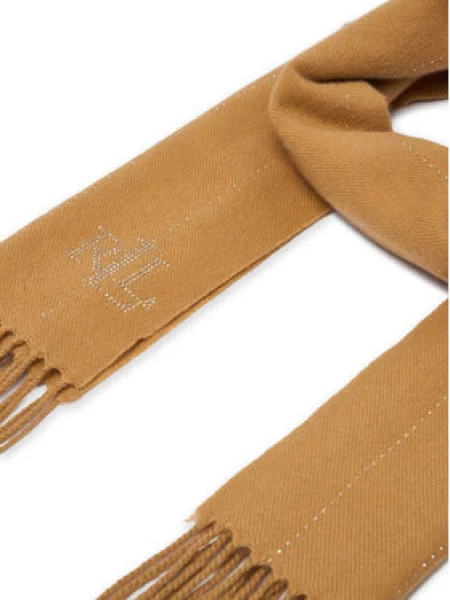 Šal LAUREN RALPH LAUREN Svijetlo smeđa