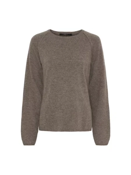 Sweter Btfcph wełniany brązowy