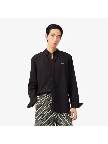 Lacoste сорочка чоловіча Regular Fit коричнева