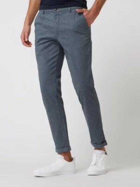 Chinosy o kroju slim fit z dodatkiem streczu model ‘Marco’ Jack & Jones