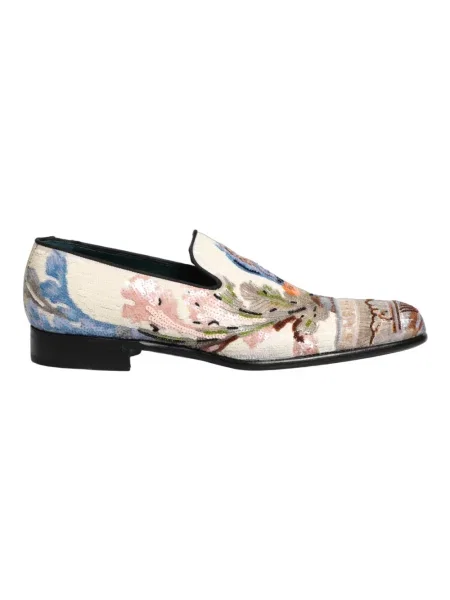 Haftowane półbuty Dolce And Gabbana