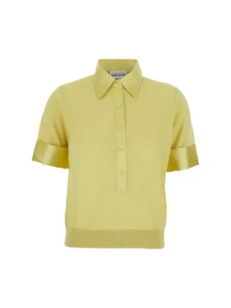 Polo Semicouture żółte