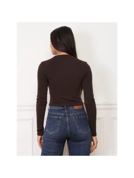 Top La Modeuse smeđa