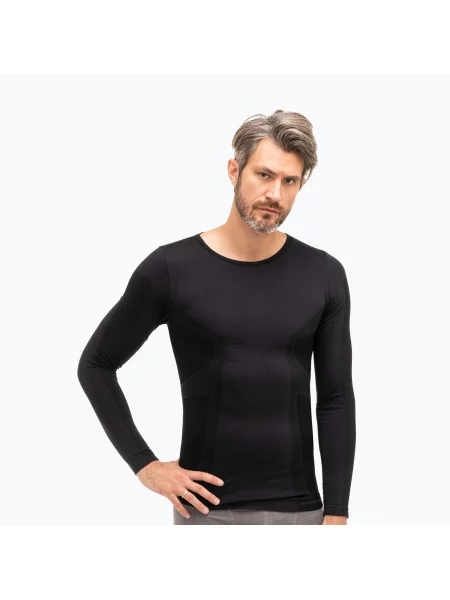 Longsleeve termoaktywny Brubeck Comfort Wool czarny