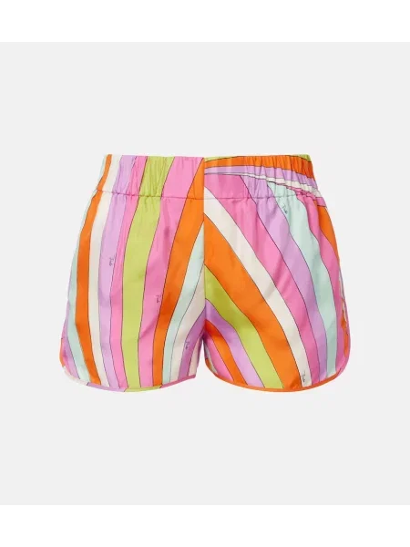 Pantaloni scurți Pucci de mătase