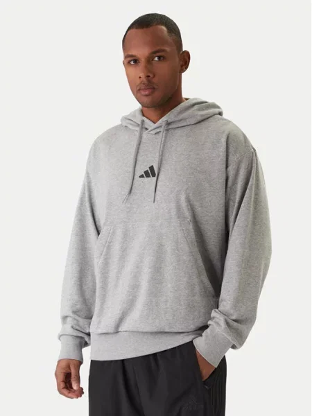 Adidas Μπλούζα Essentials Feel Cozy γκρι