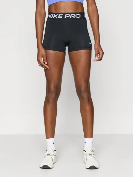 NIKE Športové nohavice PRO čierna biela