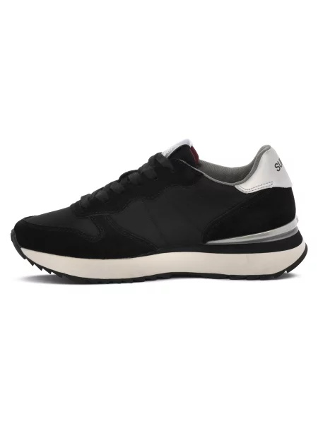 Pantofi Sun68 cu autograf negru