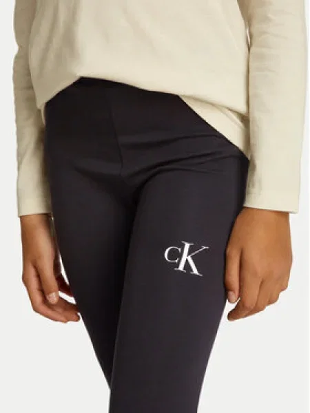 Calvin Klein Jeans Leggings D fekete