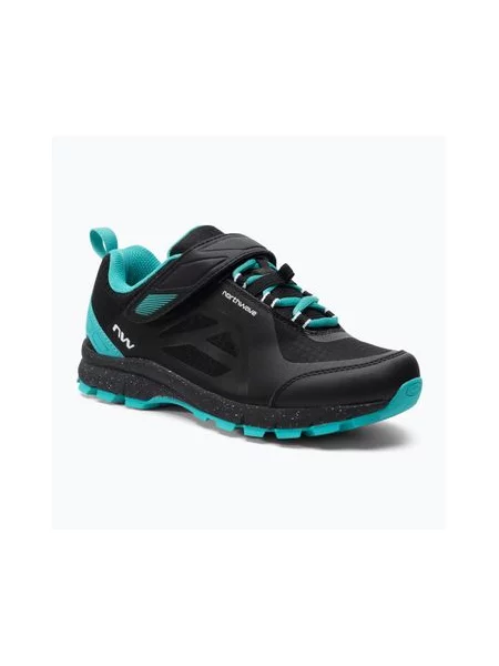 Кросівки велосипедні МТВ Northwave Escape Evo black/turquoise чорні