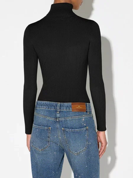 Носки Elisabetta Franchi для гольфа черные