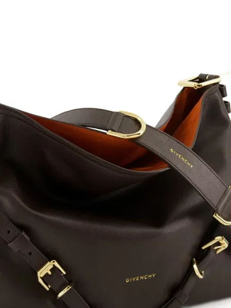 Kabelka Givenchy s přezkou hnědá