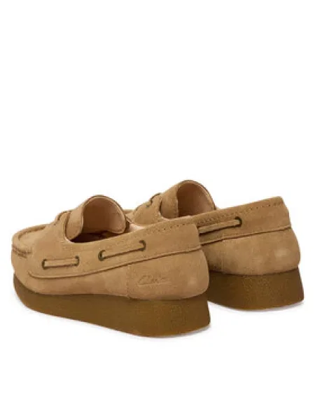 Polobotky Clarks hnědé