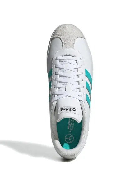 Sneakerși Adidas Gazelle cu dungi cu autograf gri