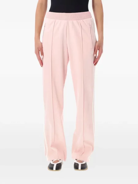 Pantaloni scurți Adidas alergare cu broderie alb