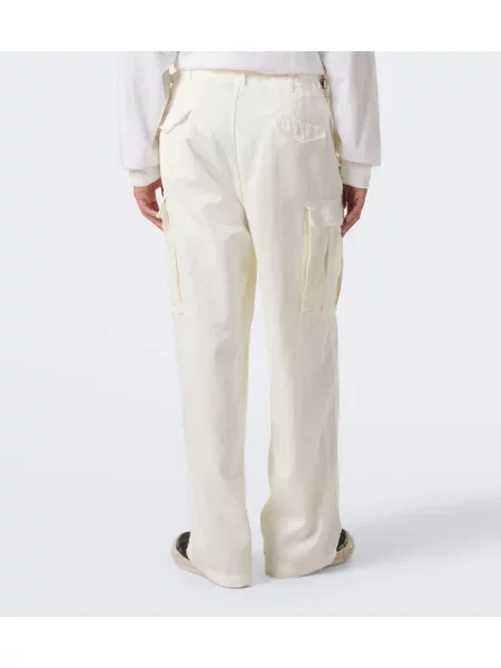 Pantaloni cargo A.presse alb