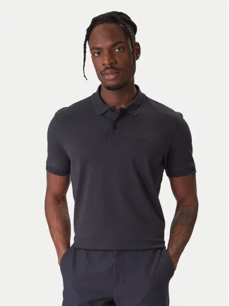 BOSS Polo Pio 1 Granatowy czarna
