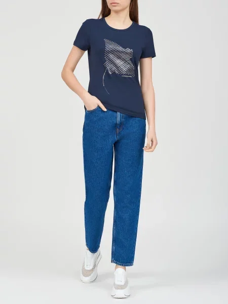 Футболка Ea7 Emporio Armani синя