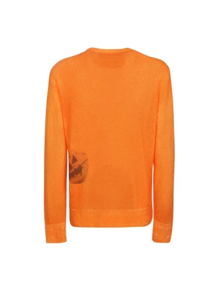 Sweter Givenchy pomarańczowy