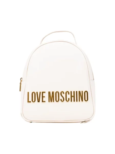 Plecak Love Moschino biały