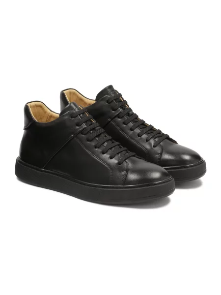 Sneakersy Kazar skórzane czarne