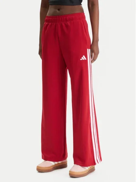 Adidas Долнище анцуг House Of Tiro Wide Leg червен