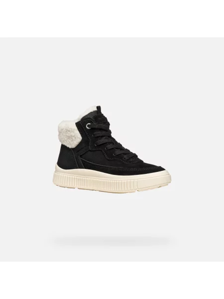 Sneakerși copii Geox negru