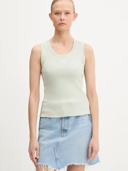 Tommy Jeans top zelena
