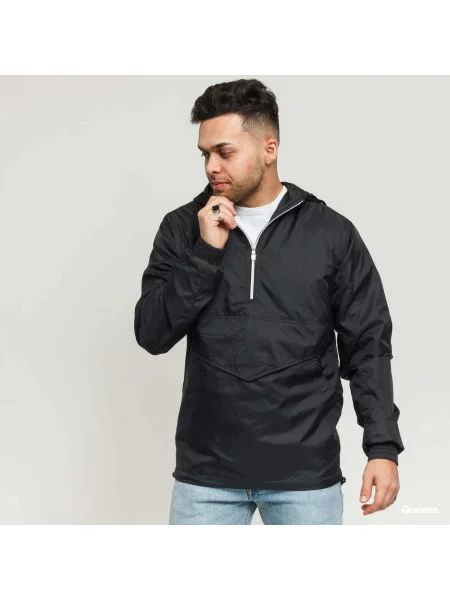 Ветровка Urban Classics Pull Over Windbreaker Black XL черно
