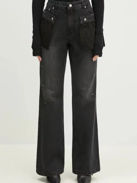 Джинси Andersson Bell Flower Lace Attached Bootcut висока посадка