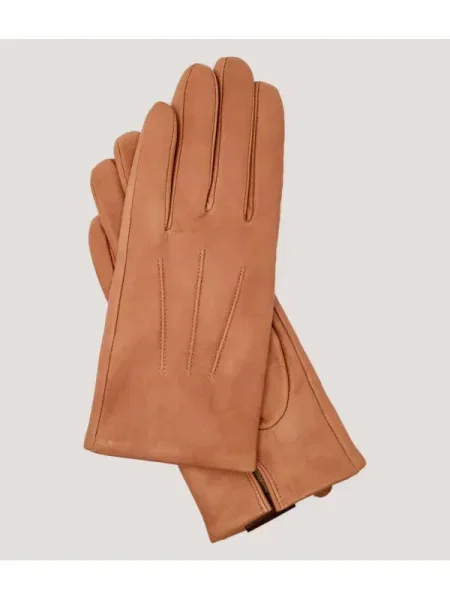 MM Bőr kesztyű LEMMA gyapjú hozzáadásával bézs