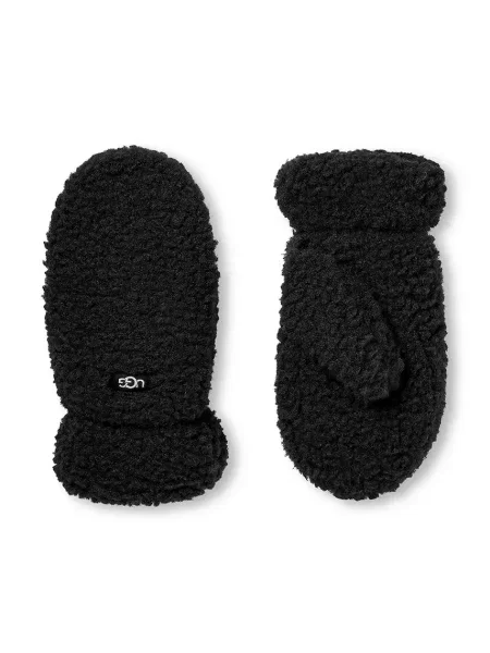 UGG palčáky bez prstů FLUFF MITTEN černé