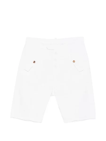 Pantaloni scurți Dsquared2 alb