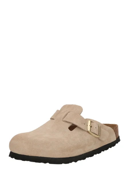 BIRKENSTOCK Nizki natikači Boston LEVE' bež