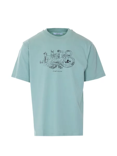 Tricou Edmmond Studios cu imagine verde