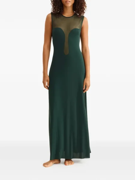 Rochie maxi Eres de costum verde