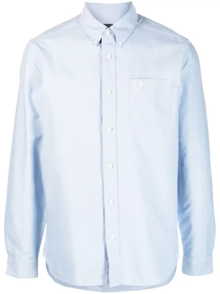 Cămașă Fred Perry cu broderie albastru