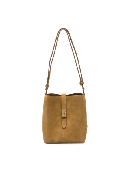 Soeur torebka crossbody skórzana BELLO MINI beżowa