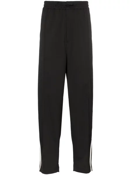 Pantaloni sport Y-3 cu dungi negru