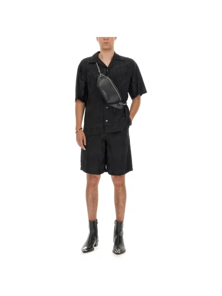 Bermudy Alexander Mcqueen casual czarne