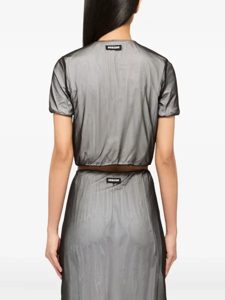 Scurt tricou Msgm negru