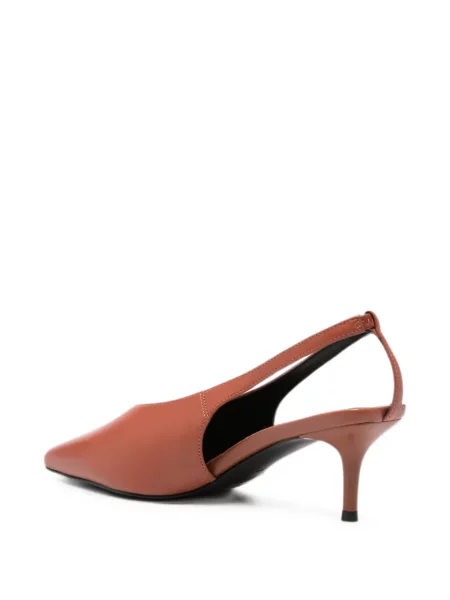 Pantofi cu toc Sergio Moretti Firenze slingback maro