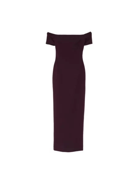 Sukienka maxi Solace London fioletowa