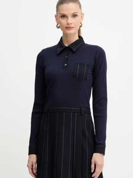 MAX&Co. rochie bleumarin mini drept